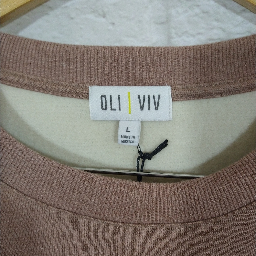MWYM Nordstrom Oli Viv Casual Comfy Sweater Shorts 2pc Lounge Active Set Outfit - Picture 10 of 11